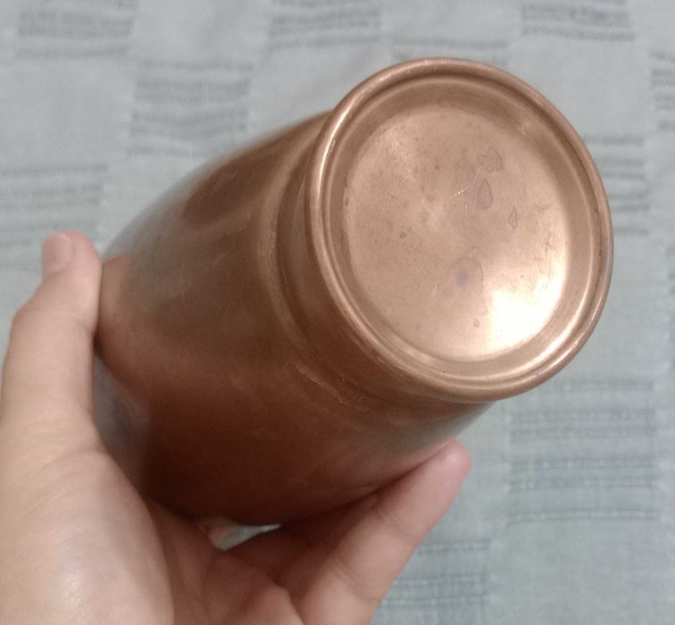 Cana carafa decorativa din cupru 25 cm. inaltime