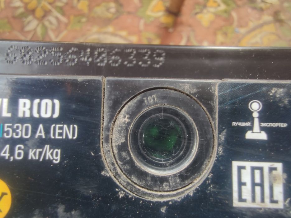 Аккумулятор в хорошем состоянии