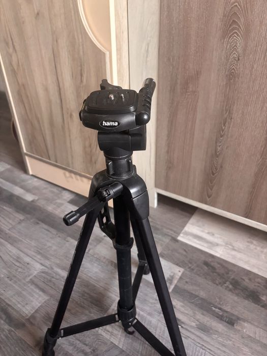 Статив Hama - Star Black, 60 - 153 cm, черен