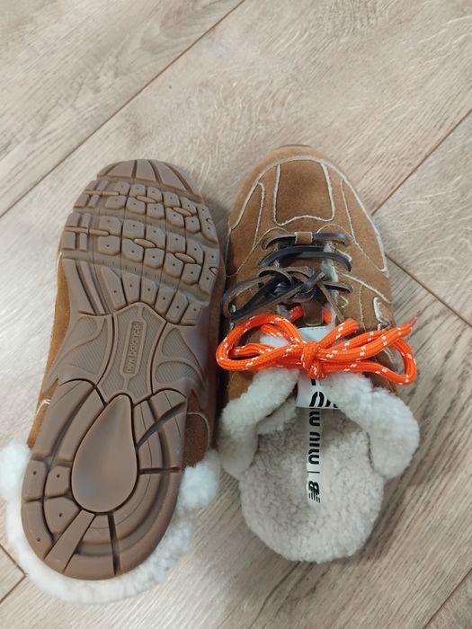 Miu Miu x New Balance кецове пух