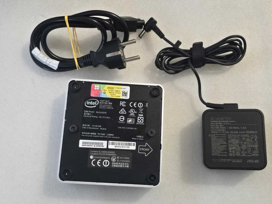 Mini PC Intel NUC6i3SYH, I3-6100U, 8GB RAM DDR4, SSD 128GB 4K Wi-Fi