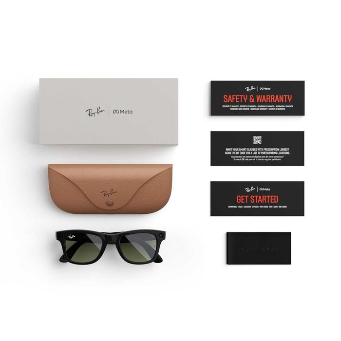 Смарт-очки Ray-Ban Meta Smart Glasses Wayfarer! Новые запечатанные!
