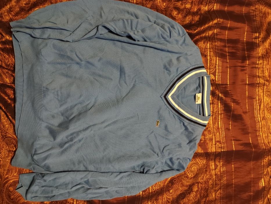 LACOSTE - оригинални памучни пуловери