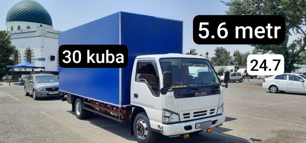 Грузоперевозка газел Yuk tashish xizmati 5.20 Метр