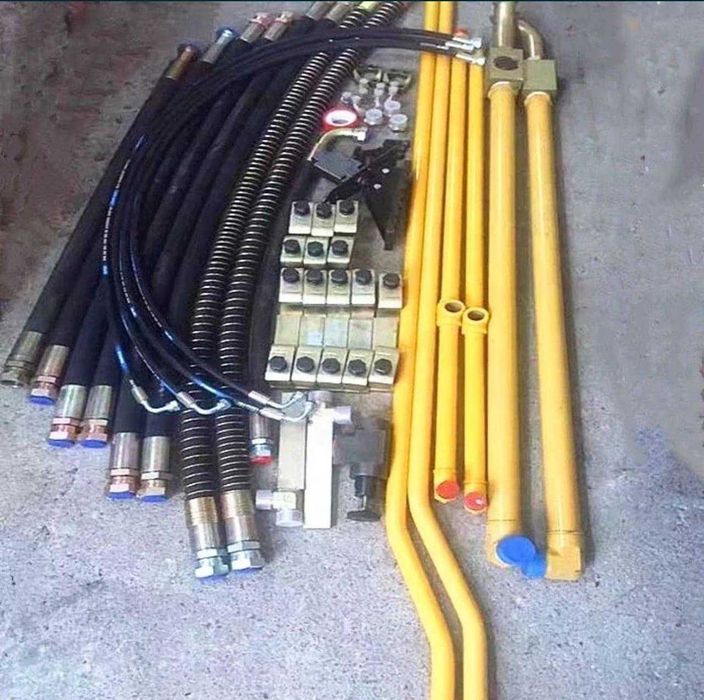 Гидроразводка (гидролиния) однопоточная для экскаватора