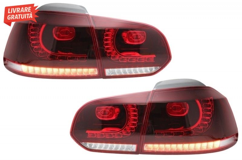 Stopuri Full LED VW Golf 6 VI (2008-2013) GTI R20 Design
