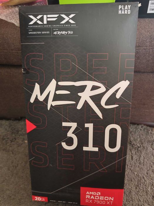 Видео карта XFX Radeon RX 7900 XT Speedster MERC 310 20GB GDDR6