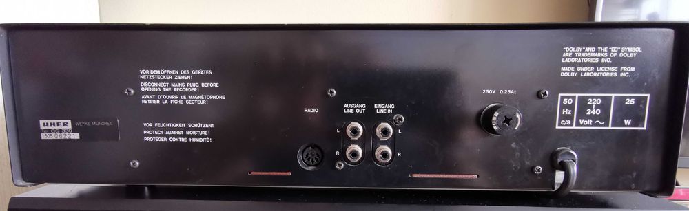 Дек Uher CG-330 за колекционери