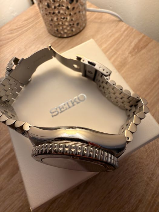 Seiko MOD GMT Automatic „Earth Dial” – custom, NH34, stare foarte bună