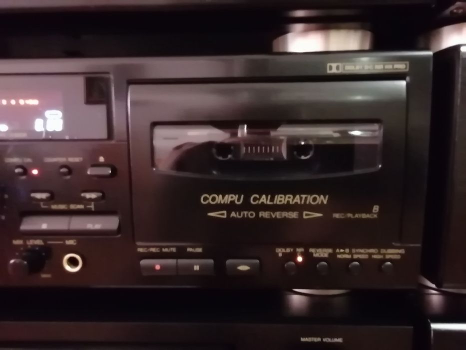 JVC TD W - 718  Compu double calibration deck