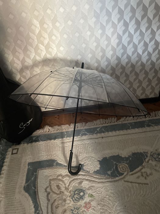 зонтик прозрачный