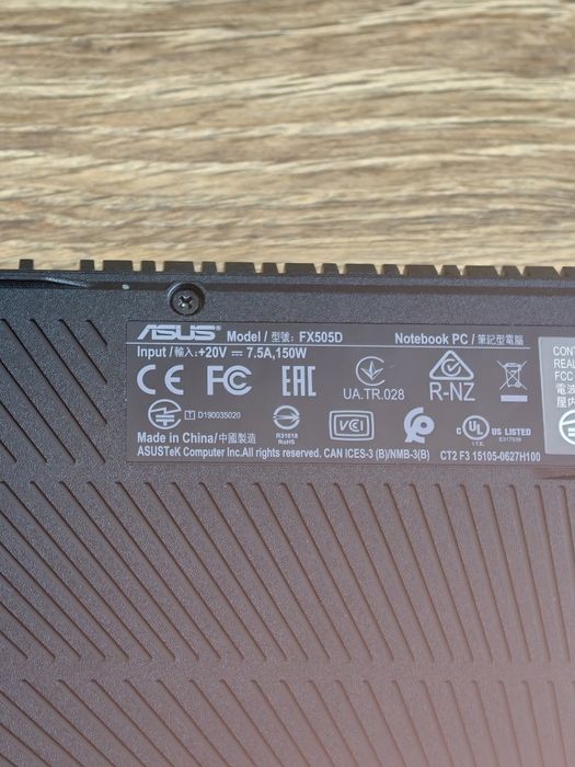 Asus TUf fx505d, Ryzen 3550H, Gtx 1650