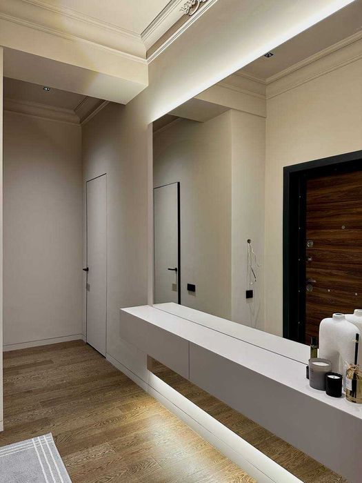 Сдам НОВУЮ СВЕТЛУЮ 3х ком кв-ру рядом метро Д.Народов 3\5\12   (P5)