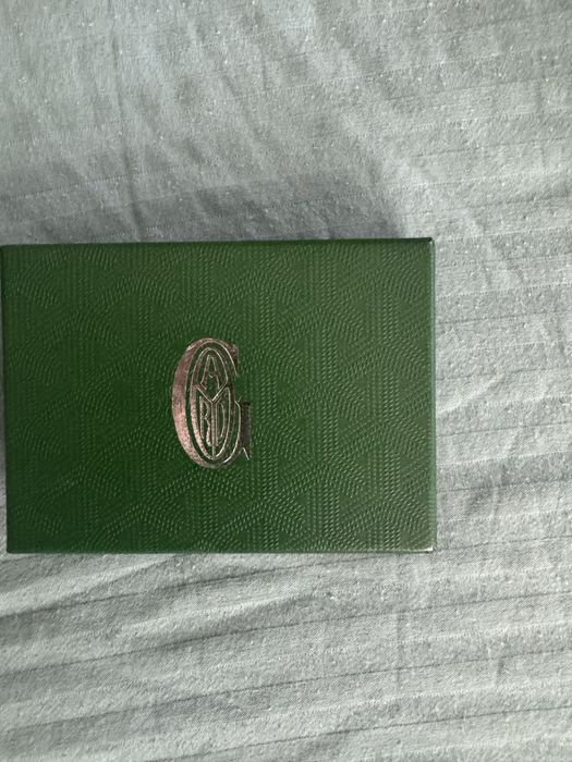 Goyard cardholder dark blue