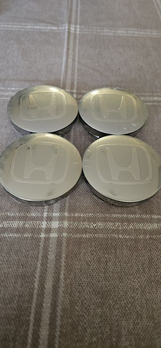 Сребристи капачки за Хонда Honda 56 mm