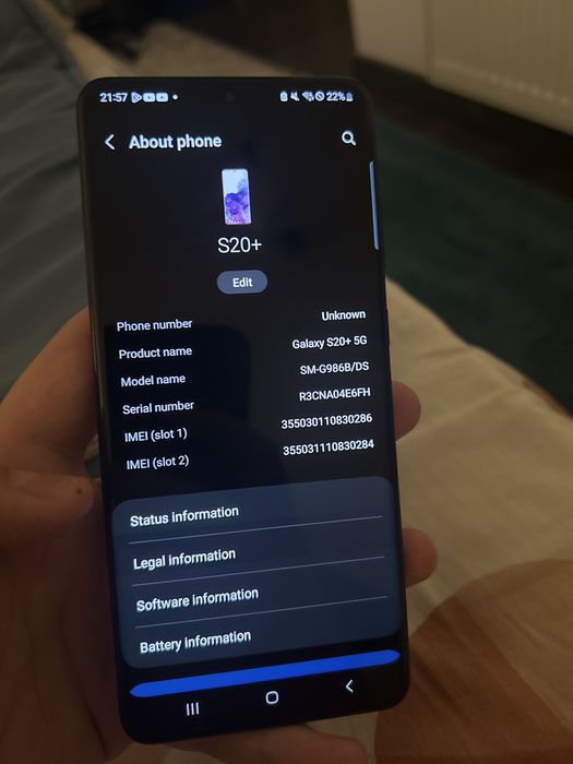 S20+ 5g 400 lei aproape ca nou 12gb ram iefitin urgent !!!
