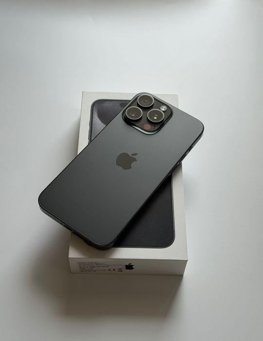 iPhone 15 Pro Max 256 Gb Black Titanium 100% Батерия