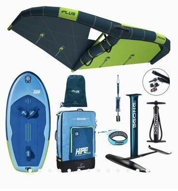 Wing Foil Gong Hipe Perf 5'3 pachet complet, NOU + casca si anemometru