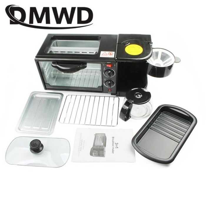 Многофункционална Печка, тостер фурна  и кафемашина – 3в1