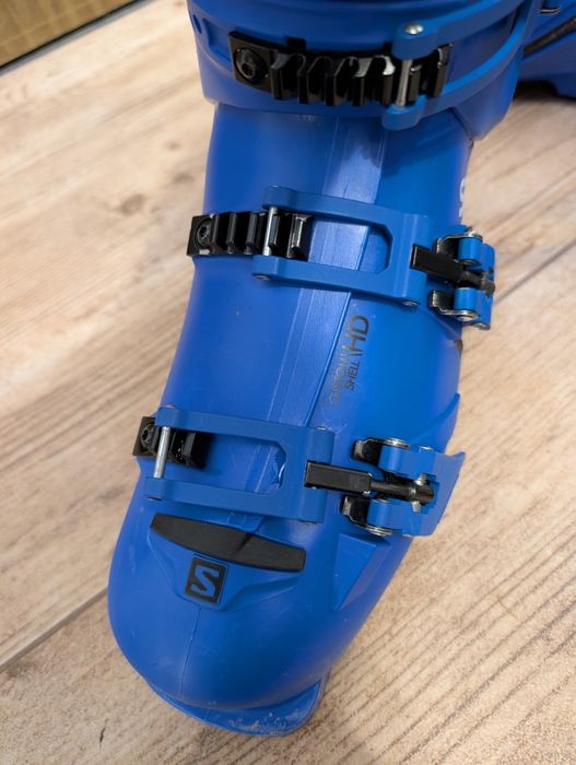 Clăpari Salomon s/pro 130,nr mondo 28 , flex 130, carbon ,custom fit