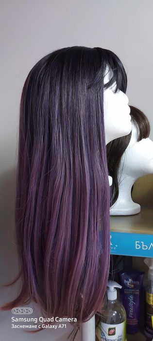 Перуки полусинтетика