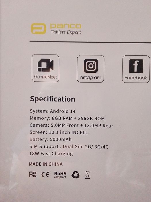 Продаю планшет новый Tab 17 ProMax