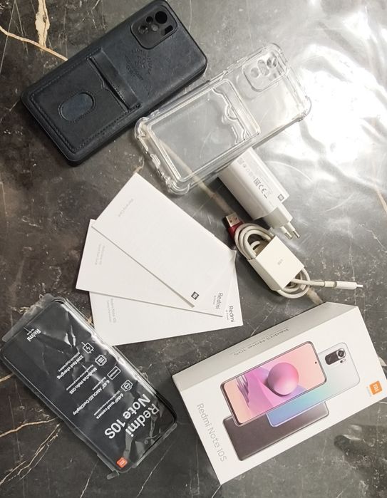 Смартфон Xiaomi Redmi Note 10S Pebble white 6 GB/128GB