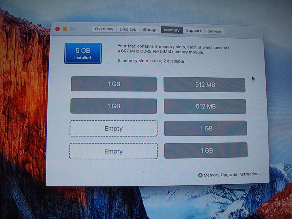 Apple MacPro 3.1 2 Intel Xeon E5462 HDD 320Gb RAM 5Gb ATI 2600XT 256Mb