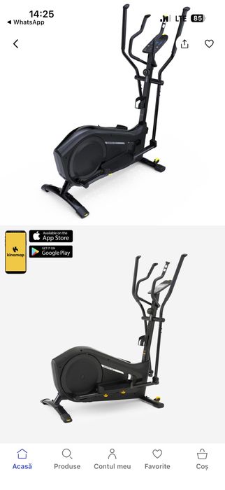 Bicicleta eliptica C3 Domyos