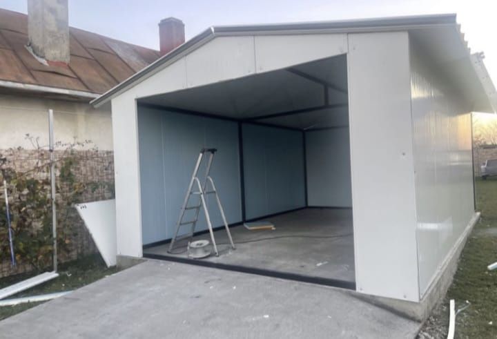 Construim case modulare, garaje auto și containere de tip birou din st