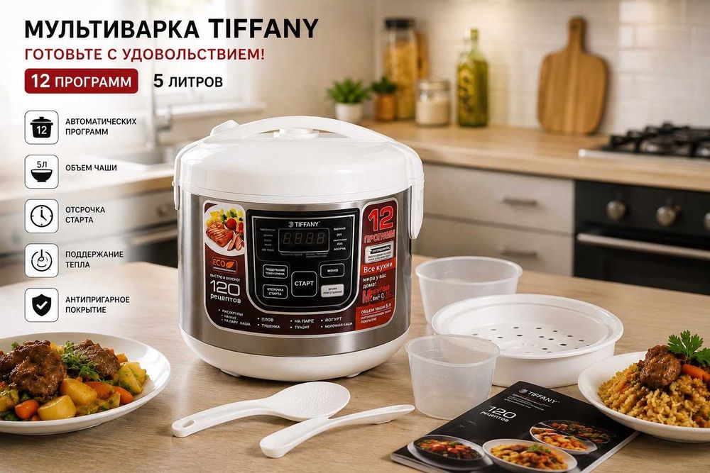 Мультиварка Tiffany TF-166 5 л