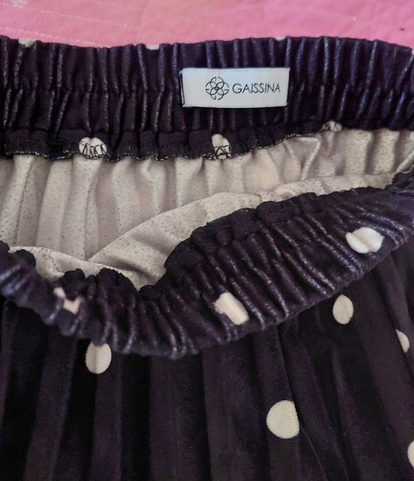 Юбка в горошек. M-L р