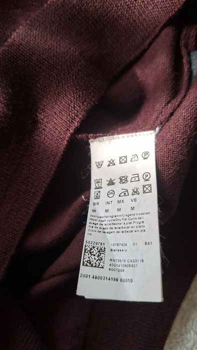 Пуловер из шерсти HugoBoss