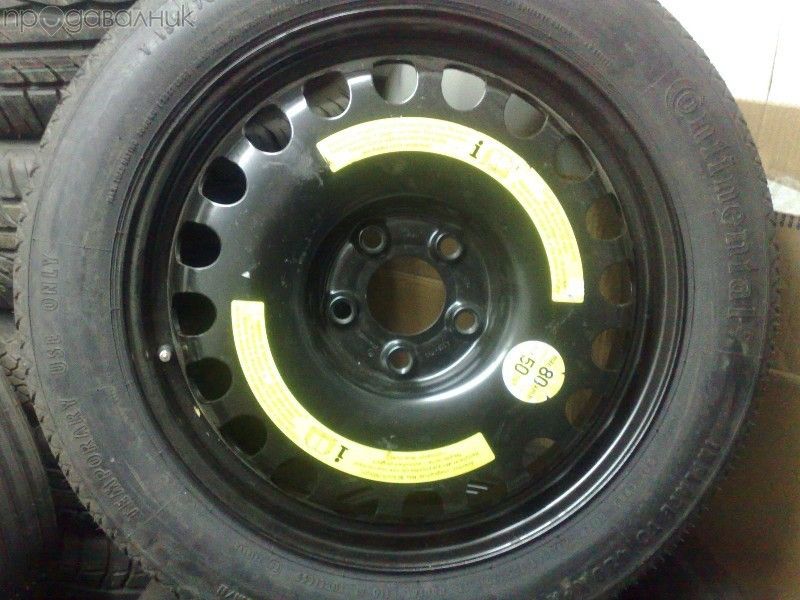 резервна гума патерица за ауди и мерцедес 15,16,17,18,19 и 20 цола