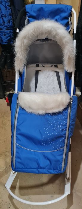 Продам санки коляску