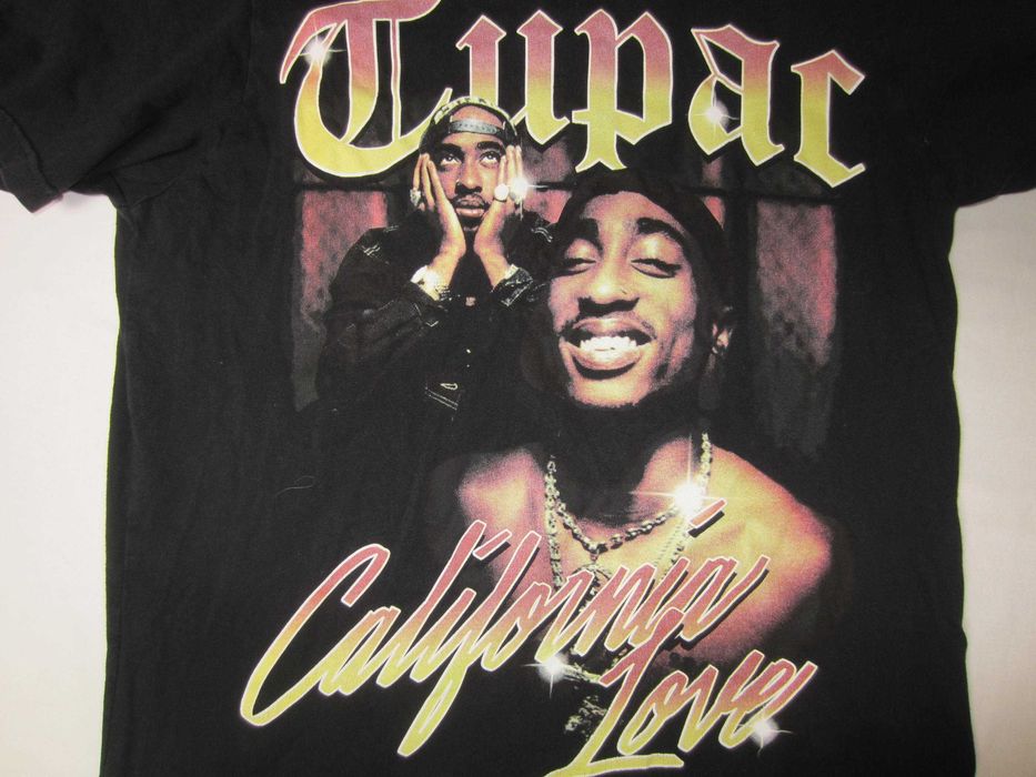 Tricouri Tupac masura L si M, 100%bumbac, stare f. buna