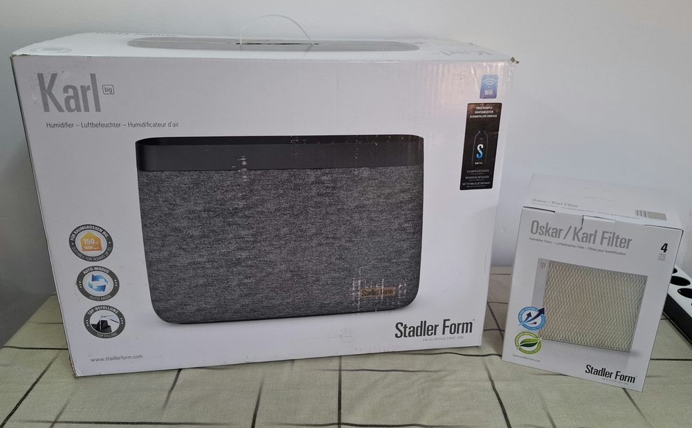 Овлажнител и арома  дифузер Stadler Form Karl Big WiFi,150 кв.