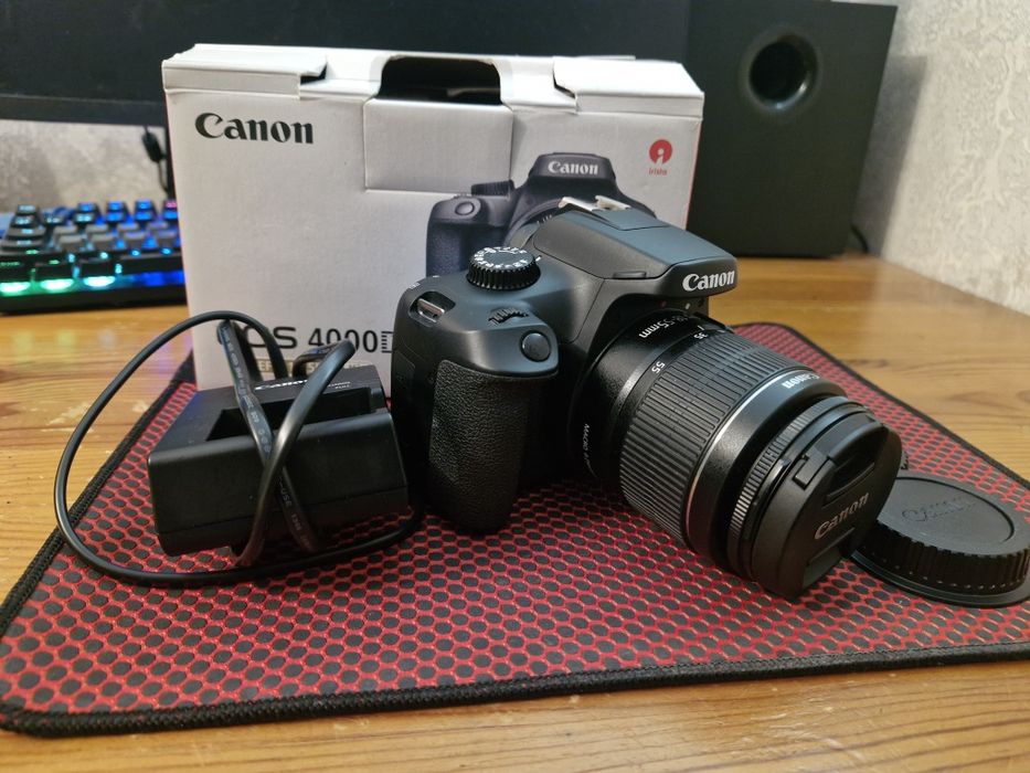 Canon 4000D + Объектив
