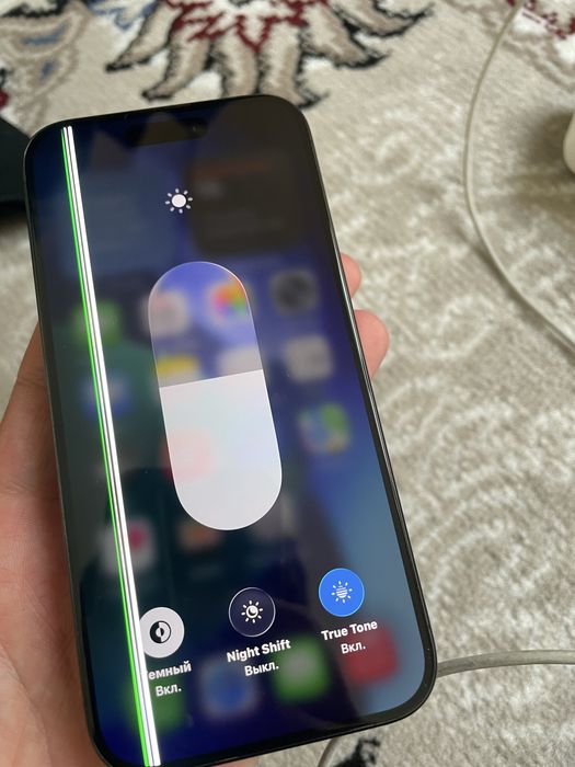 iPhone 15pro 88/256 qora