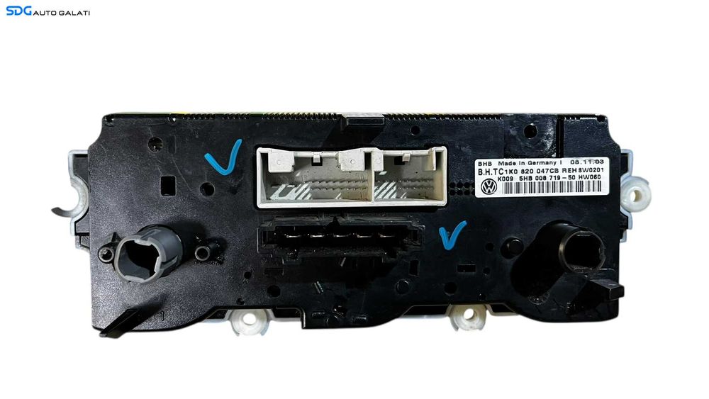 Panou Modul Unitate Comanda AC Aer Conditionat Clima Climatic Volkswagen Passat B6 2005 - 2010 Cod 1K0820047CB 5HB008719 [LC0593]