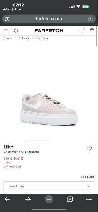 Nike airforce talpa inalta
