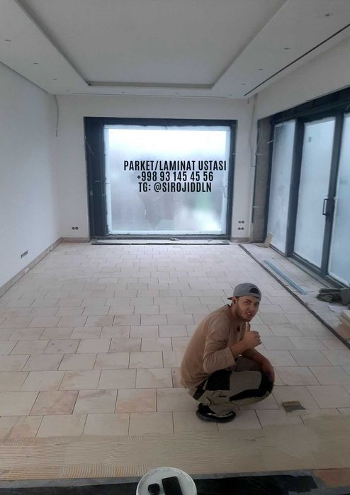 Parket, laminat terish xizmati