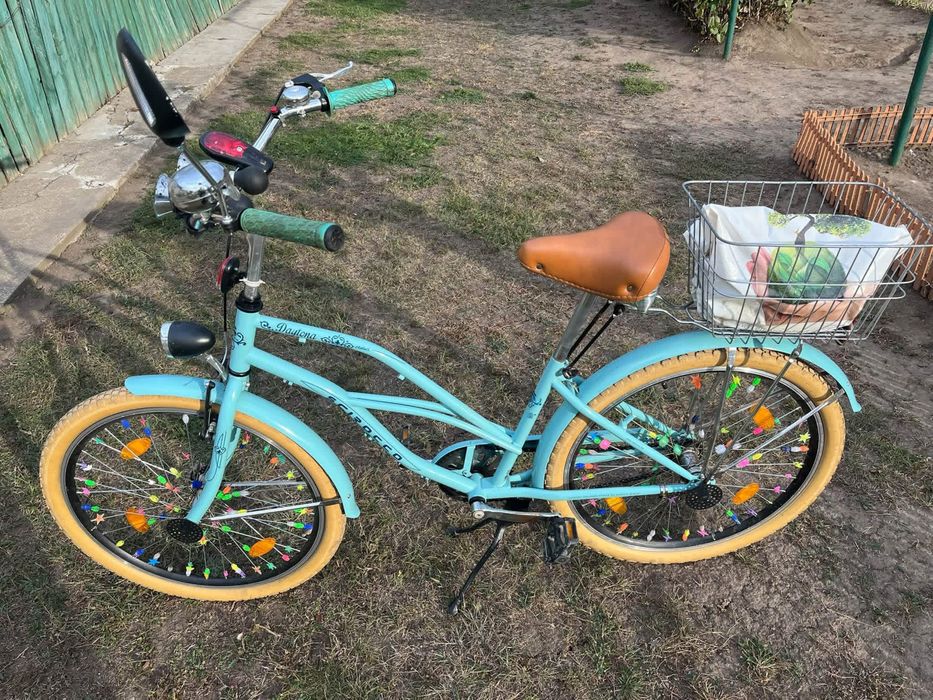Bicicletă provenientă Italia,plus piese de schimb!