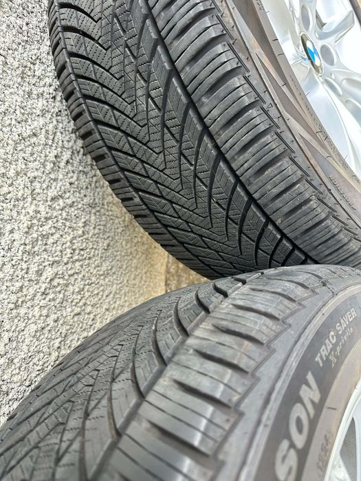 Jante Bmw 5x120 cu anvelope 245 45 R18 M+S All season
