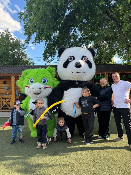 Мишка Умка, Панда  Ростовые герои