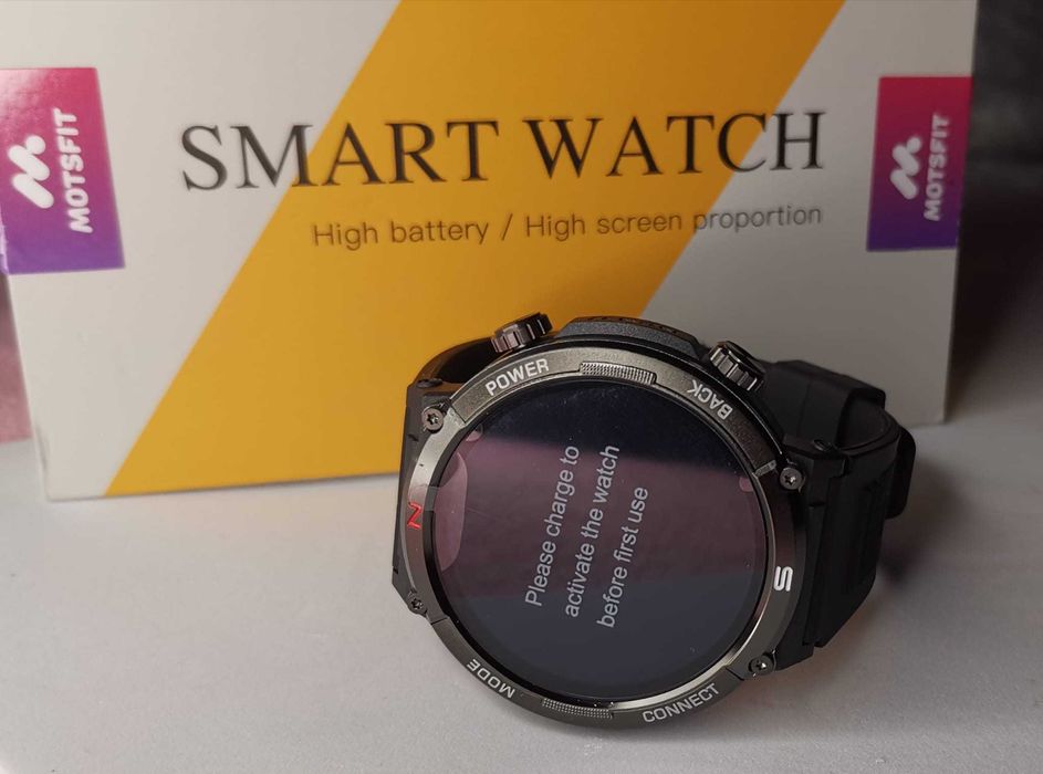 Military X11 Smart Watch 420mAh Compass 1.52'' HD Barbati Nou!!