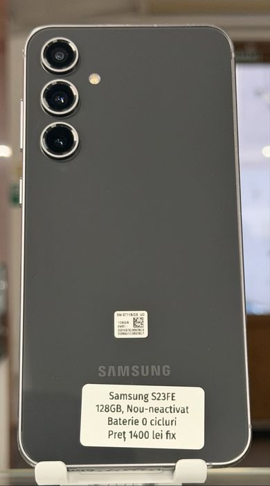 Samsung S23 Fe Pret 1400 lei
