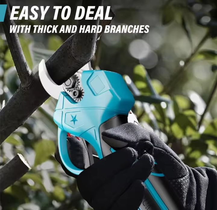 Градинска акумулаторна лозарска ножица 48V/8Ah с 2 батерии и куфар