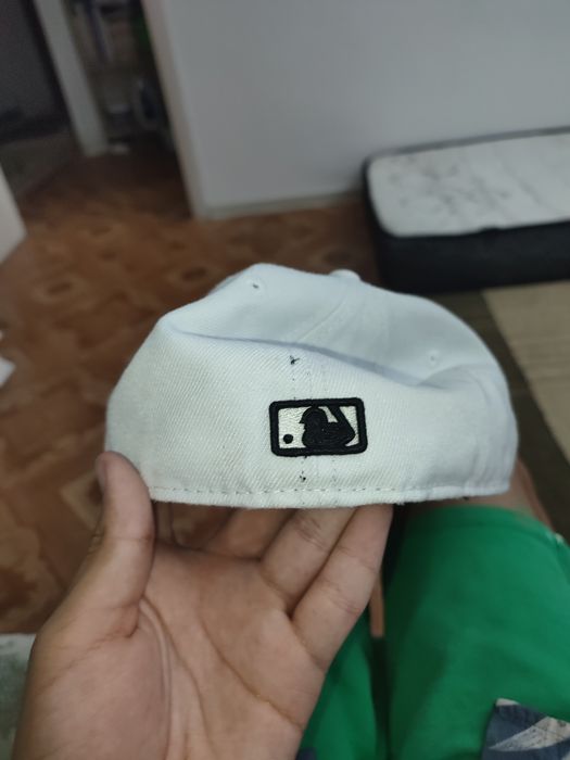Бейсболка NY new era оригинал белая