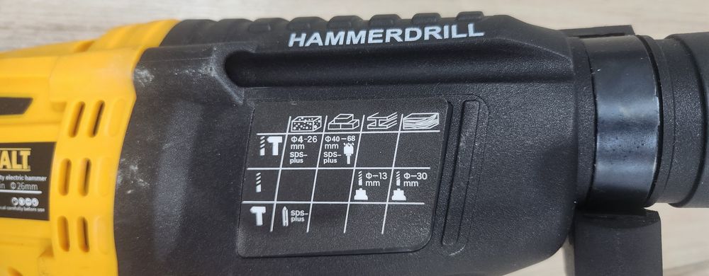 Перфоратор аккумуляторный и сетевой.